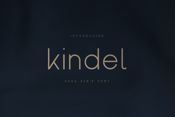 Discover Kindel: The Modern Sans Serif with Warmth