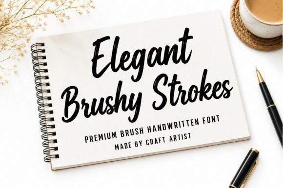 Discover the Stylish Natural Flow of Elegant Brushy Strokes