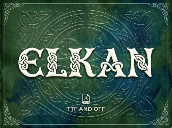 Elkan: A Bold Typeface for Impactful Design