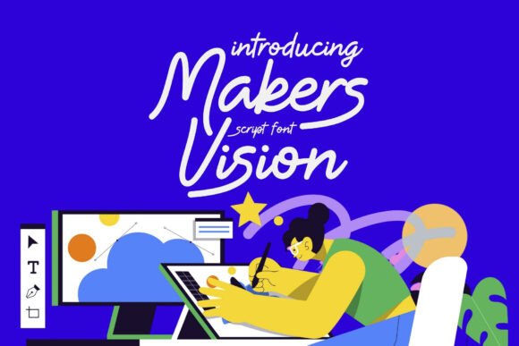 Makers Vision: A Font with Authentic Handcrafted Style