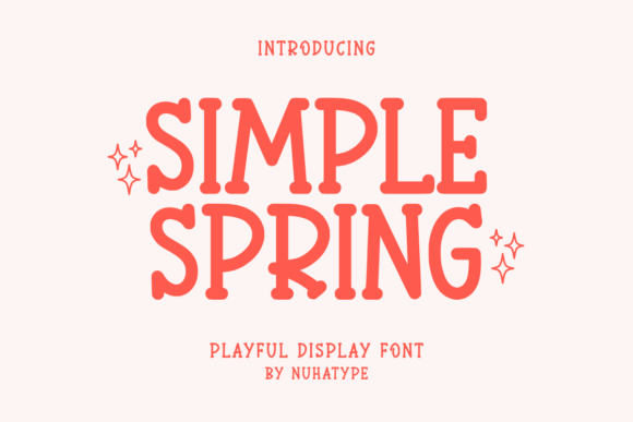 Simple Spring: The Elegant Minimalist Font for Creative Projects