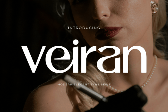 Veiran Regular: Modern Elegance for Bold Design